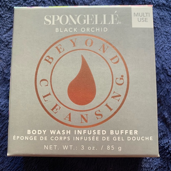Spongelle Body Infused Buffer In Black Orchid - Picture 2 of 3